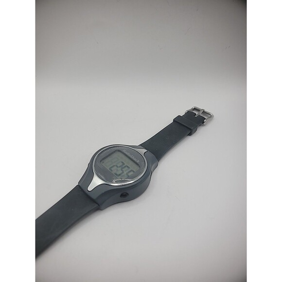 Vintage Wristwatch Watch Digital Gray 63-609 Pulse Watch Black Band New Battery main image 11